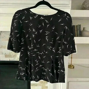 Country Road Silk Blouse Small